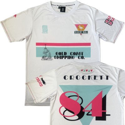 Inspired by Miami Vice: James "Sonny" Crockett Football Shirt