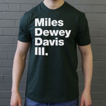 Miles Dewey Davis III T-Shirt