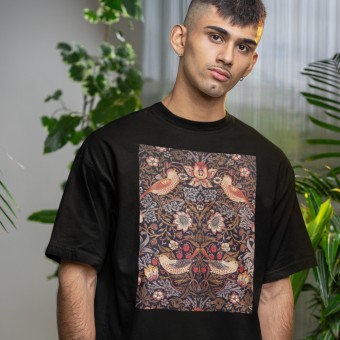 William Morris "Strawberry Thief" T-Shirt