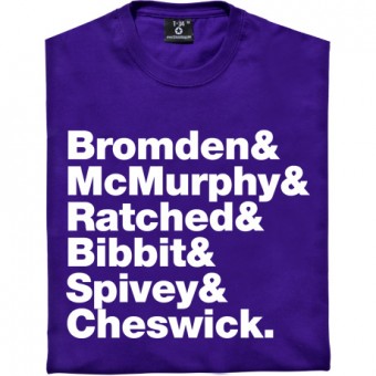 One Flew Over The Cuckoo's Nest Line-Up T-Shirt