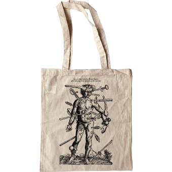 A Depiction Of A Homo Sapien After Sharing Their Opinion On The Internet Tote Bag