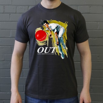 Out! Fast Bowler In Action T-Shirt