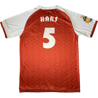 Inspired by Peep Show: Super Hans Football Shirt