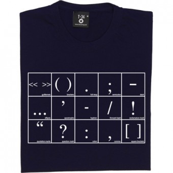 Punctuation Marks T-Shirt