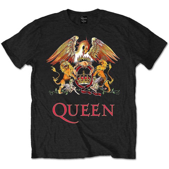 Queen "Crest" Officially Licenced T-Shirt