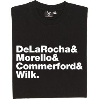 Rage Against The Machine Line-Up T-Shirt