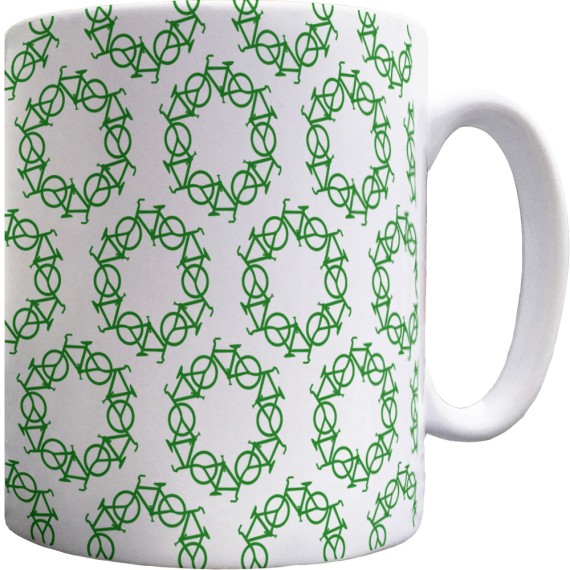 Re-Cycle Pattern Mug