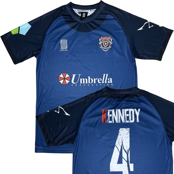 Inspired by Resident Evil: Leon Scott Kennedy Football Shirt