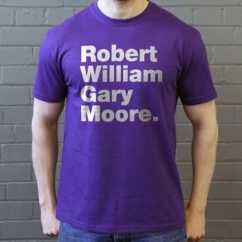 Robert William Gary Moore T-Shirt