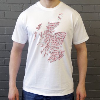 Scots Map T-Shirt