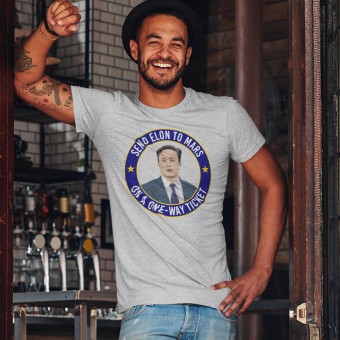 Send Elon To Mars T-Shirt