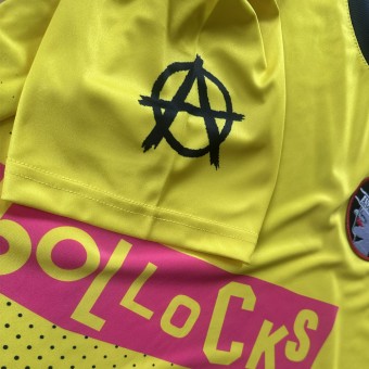Inspired by The Sex Pistols: Johnny Rotten Football Shirt