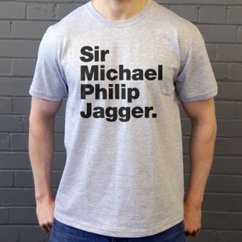 Sir Michael Philip Jagger T-Shirt