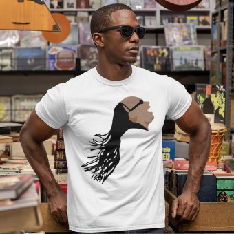 Stevie Wonder Portrait T-Shirt