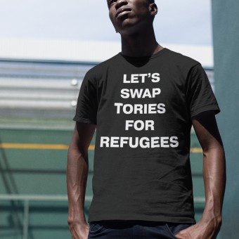 Let's Swap Tories For Refugees T-Shirt