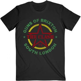 The Clash "The Guns of Brixton" Officially Licenced T-Shirt