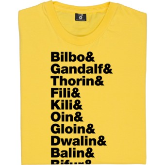 The Hobbit Line-Up T-Shirt