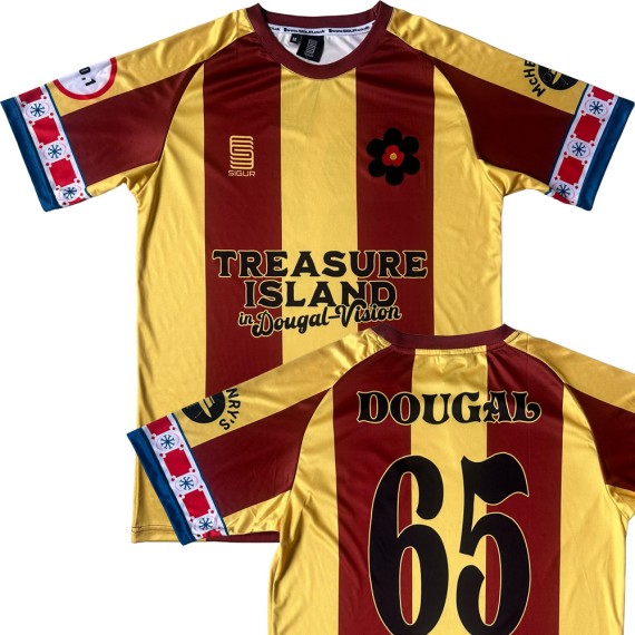 Inspired by The Magic Roundabout: Dougal Football Shirt