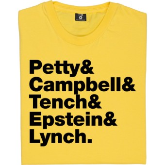 Tom Petty and the Heartbreakers Line-Up T-Shirt