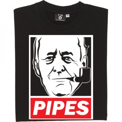 Tony Benn "Pipes"