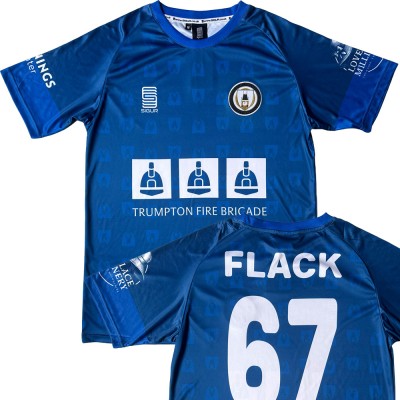 Inspired by Trumpton: Captain Flack Football Shirt