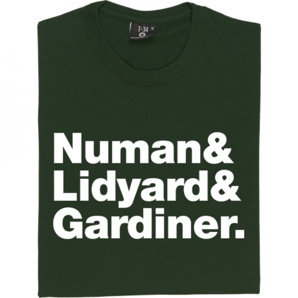 Tubeway Army Line-Up T-Shirt | RedMolotov