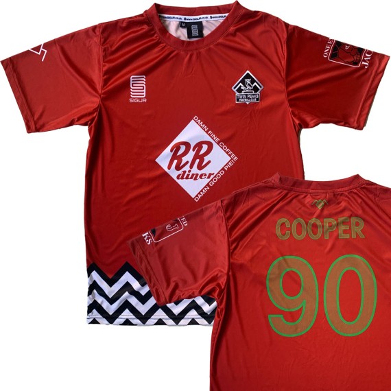 Inspired by Twin Peaks: Dale Cooper Football Shirt