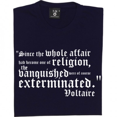Voltaire "Vanquished" Quote