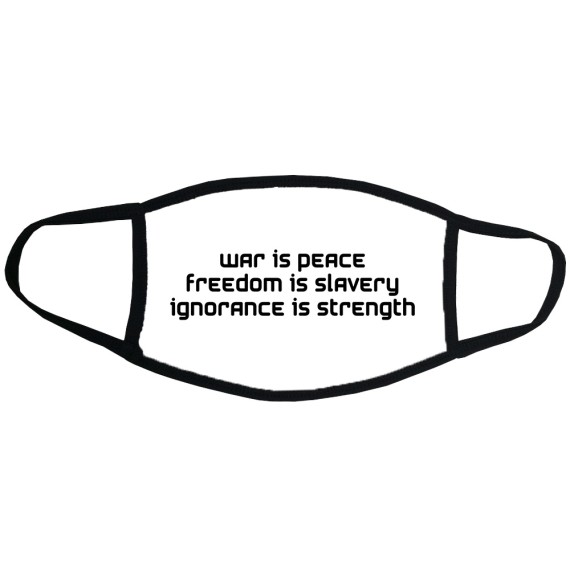 War is Peace Face Mask