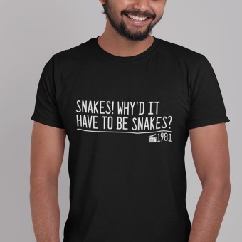 Snakes! Why'd It Have To Be Snakes? T-Shirt