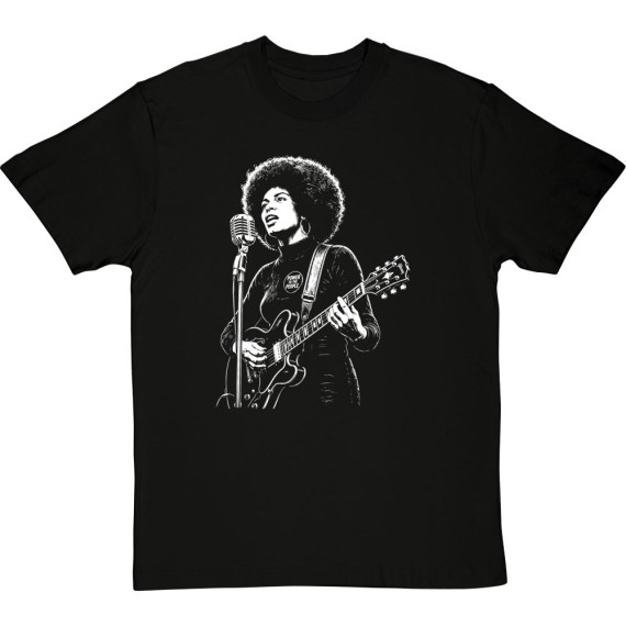 Angela Davis Guitarist T-Shirt