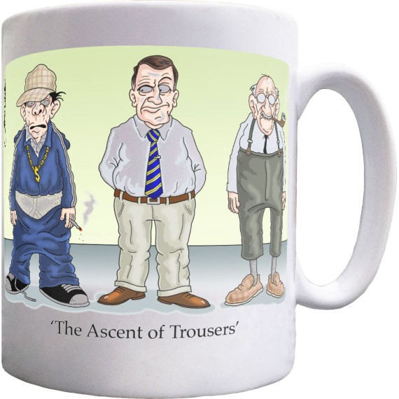 The Ascent of Trousers Mug