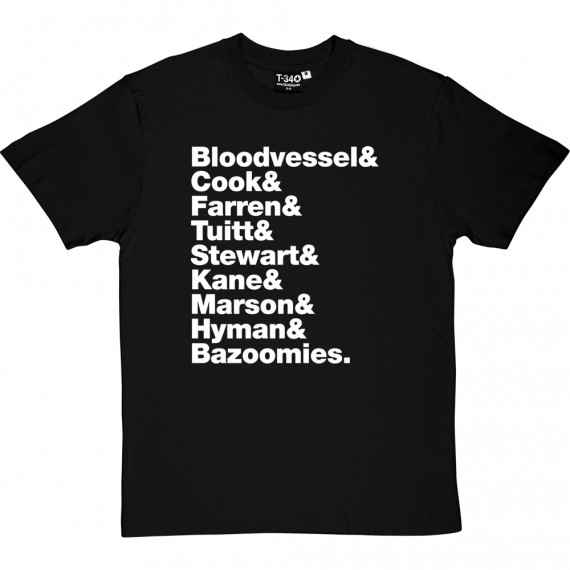 Bad Manners Line-Up T-Shirt