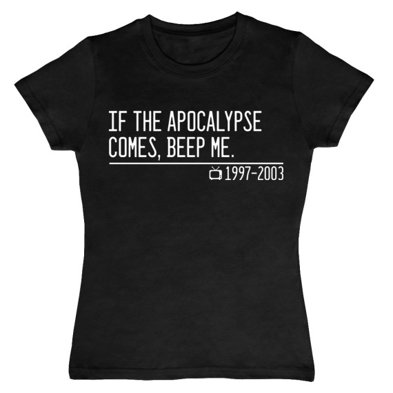 If the Apocalypse Comes, Beep Me T-Shirt