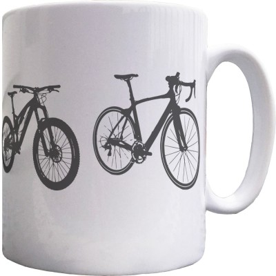 A Lifetime of Bicycles Ceramic Mug
