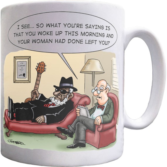Bluesman In Therapy Ceramic Mug