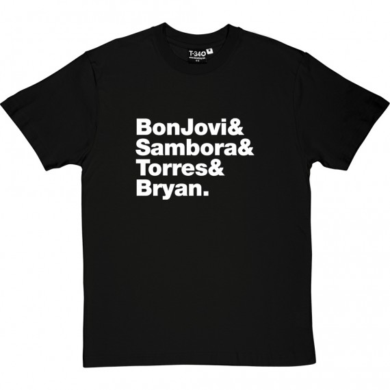 Bon Jovi Line-Up T-Shirt