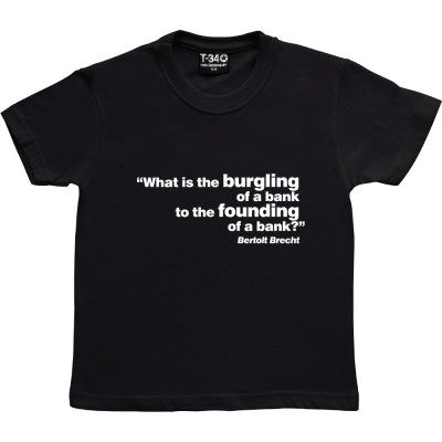 Brecht "Bank" Quote