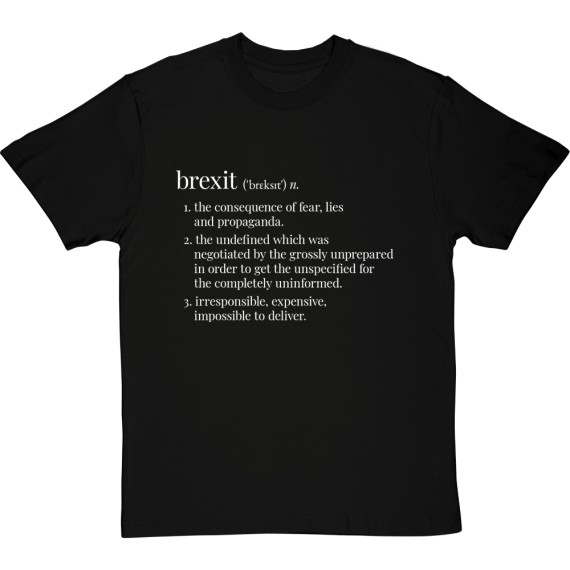 Brexit Definition T-Shirt