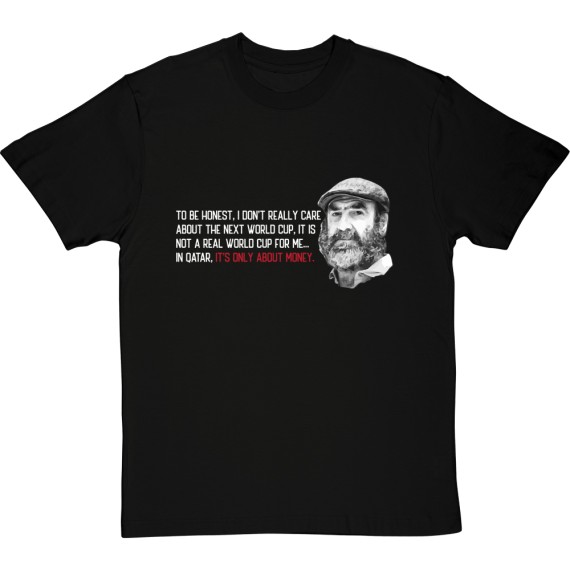 Eric Cantona "Not A Real World Cup" T-Shirt