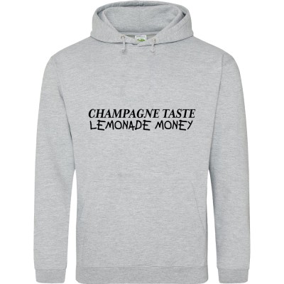 Champagne Taste, Lemonade Money