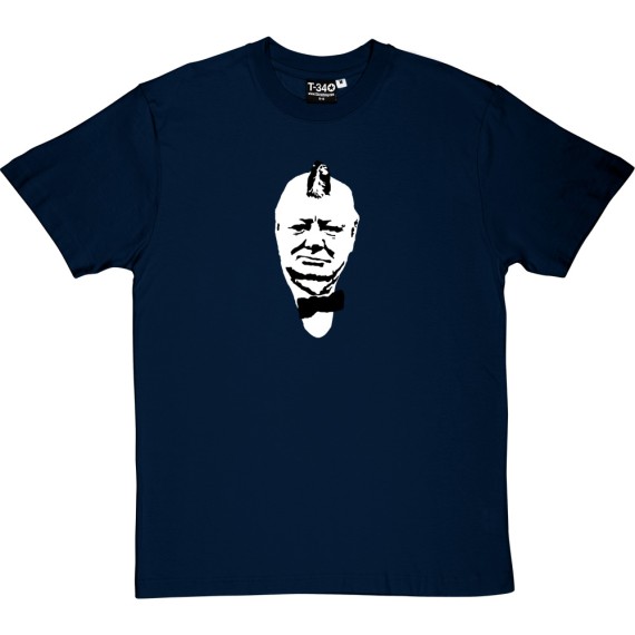 Winston Churchill Mohican T-Shirt