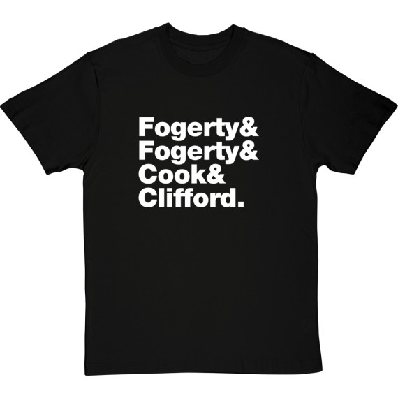 Creedence Clearwater Revival Line-Up T-Shirt