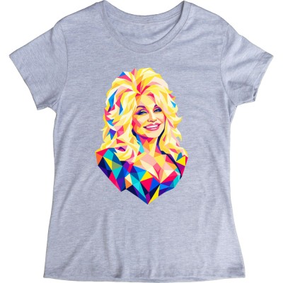 Dolly Parton Polygon Portrait