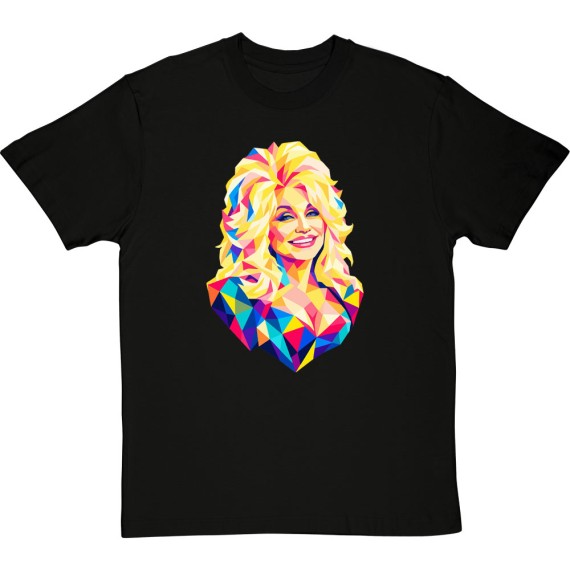 Dolly Parton Polygon Portrait T-Shirt