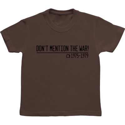 Don't Mention the War!