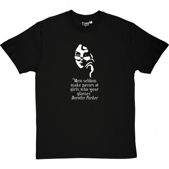 Dorothy Parker "Girls Who Wear Glasses" T-Shirt
