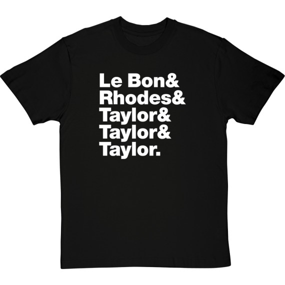 Duran Duran Line-Up T-Shirt