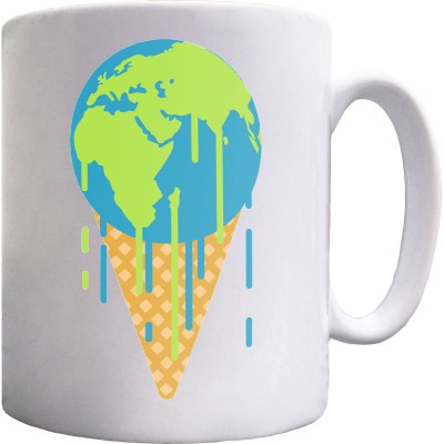 Earth is Melting Ceramic Mug