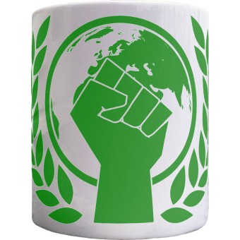 Environmentalist Fist Ceramic Mug